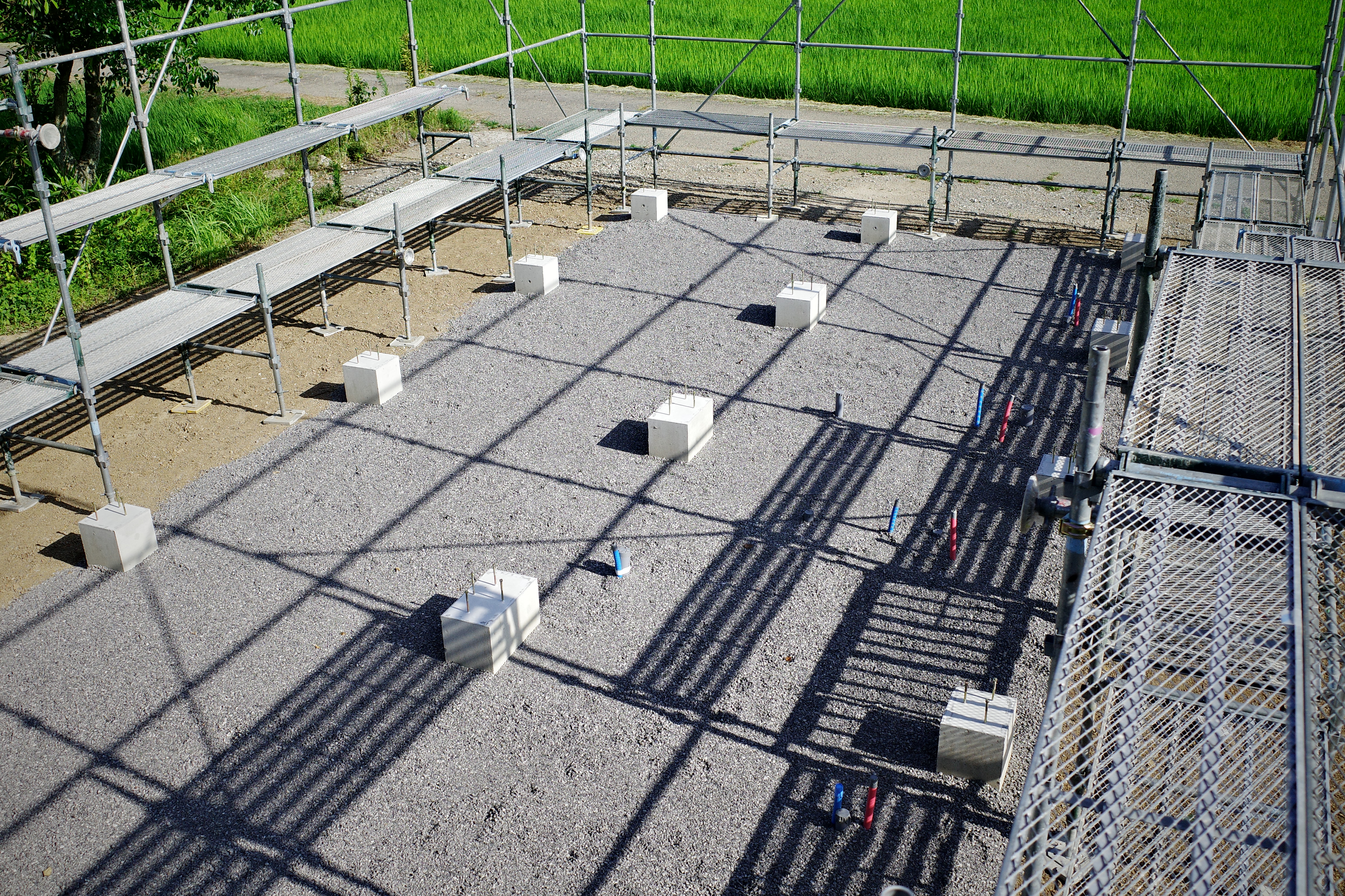 4畳半グリッド独立基礎